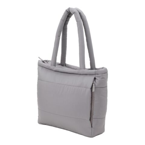 Puffer Recycled 15" Laptop Tote Gray | No Imprint | not available | not available