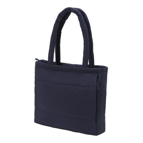 Puffer Recycled 15&quot; Laptop Tote Navy | No Imprint | not available | not available