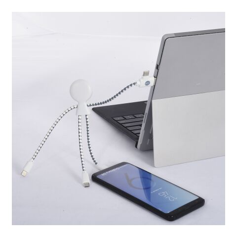 XOOPAR MR BIO ALL IN ONE CHARGING CABLE Standard | White | No Imprint | not available