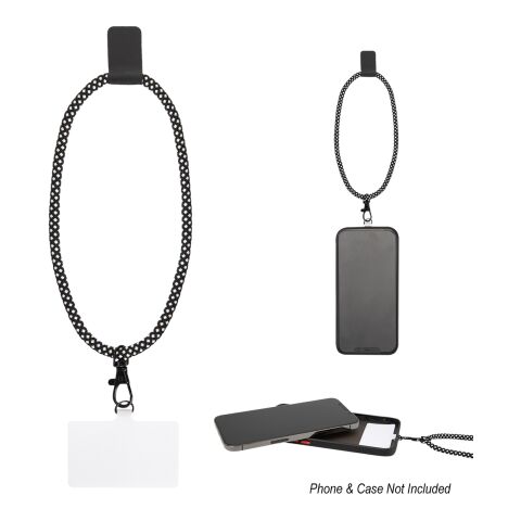 Brand Charger Phone Wristband Black | No Imprint | not available | not available