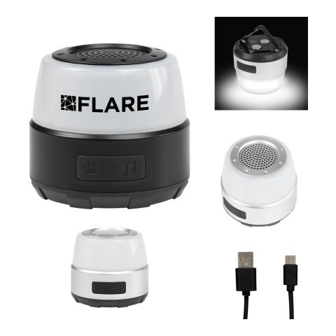 Magnetic Speaker With Emergency Light Black | No Imprint | not available | not available