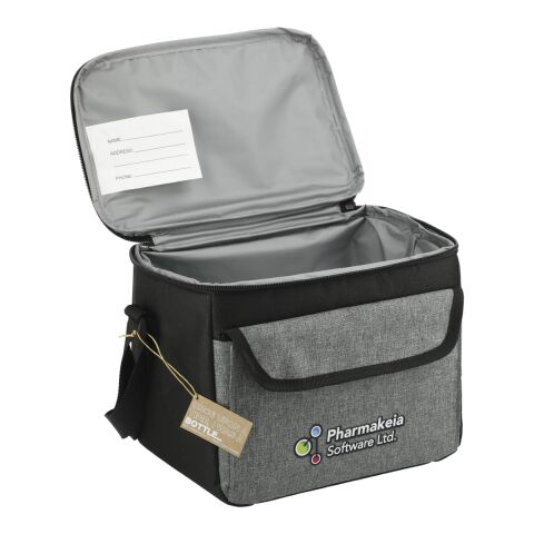 Recycled Boxy 9 Can Lunch Cooler Graphite | No Imprint | not available | not available