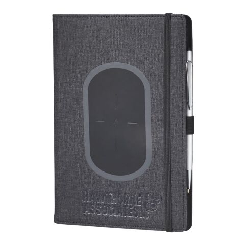 5.5&quot; x 8.5&quot; Walton Wireless Charging JournalBook® Black | No Imprint | not available | not available