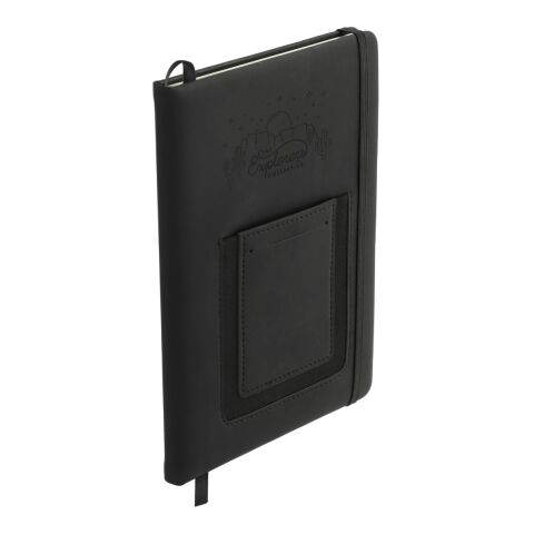 5.5&quot; x 8.5&quot; Vienna Phone Pocket Bound JournalBook® Black | No Imprint | not available | not available