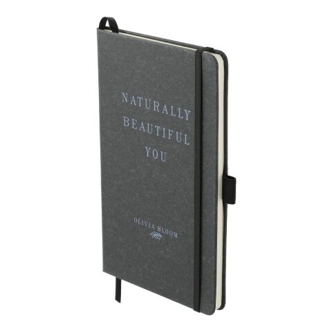 5.5" x 8.5" Recycled Leather Bound JournalBook® Black | No Imprint | not available | not available