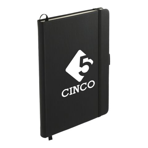 5.5&quot; x 8.5&quot; Cactus Leather Bound JournalBook® Black | No Imprint | not available | not available