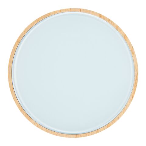 10W Glass &amp; Bamboo Wireless Charger Beige | No Imprint | not available