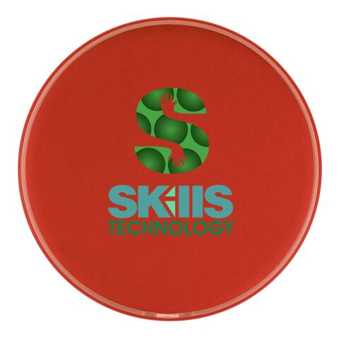 PowerWireless Charging Station Power Bank With Custom Window Box Red | No Imprint | not available