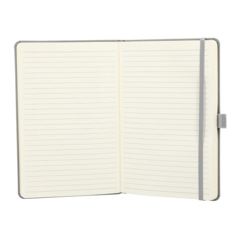 5.5" x 8.5” Mano Recycled Hard Bound JournalBook Gray