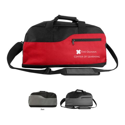 Day Trip Duffel Bag Black with Red | No Imprint | not available | not available