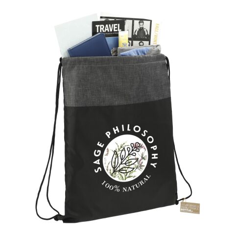 Ash Recycled Drawstring Bag Black | No Imprint | not available | not available