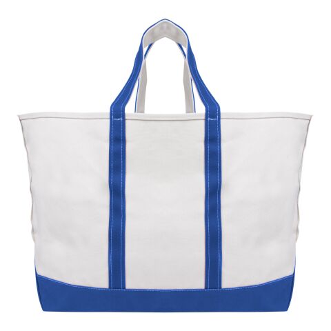 The Madelyn Cotton Canvas Tote Bag Royal Blue | No Imprint | not available | not available