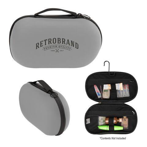 Jet Set Silicone Toiletry Bag Gray | No Imprint | not available | not available