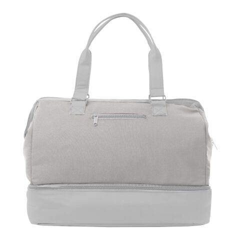 The Weekender Travel Bag With Drop Bottom Gray