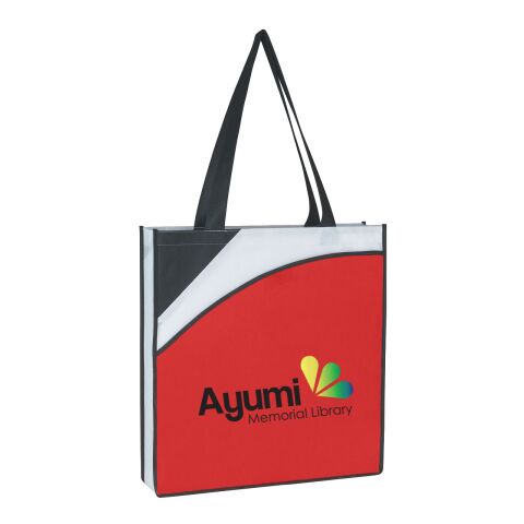 Non-Woven Conference Tote Bag Frost Red | No Imprint | not available | not available