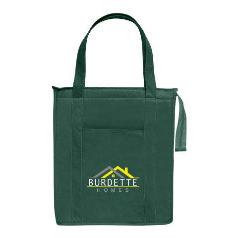 Non-Woven Insulated Shopper Tote Bag Forest Green | No Imprint | not available | not available