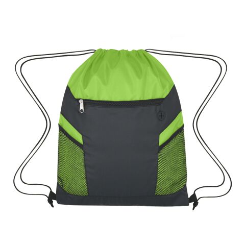 Ripstop Drawstring Bag Lime/Black | No Imprint | not available | not available