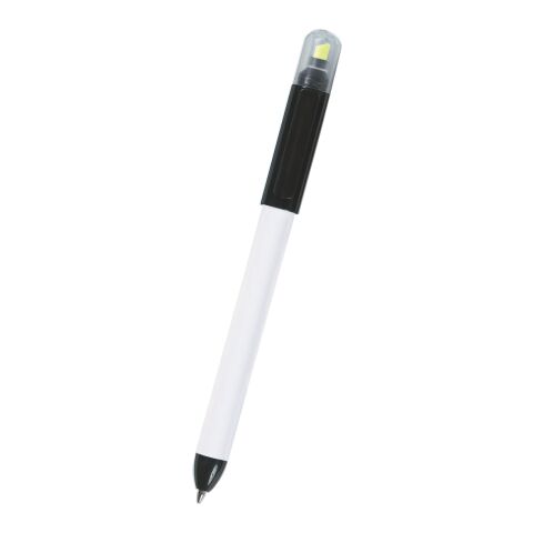 Twin-Write Pen With Highlighter White | No Imprint | not available | not available