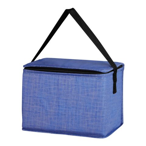 Crosshatch Non-Woven Lunch Bag Blue