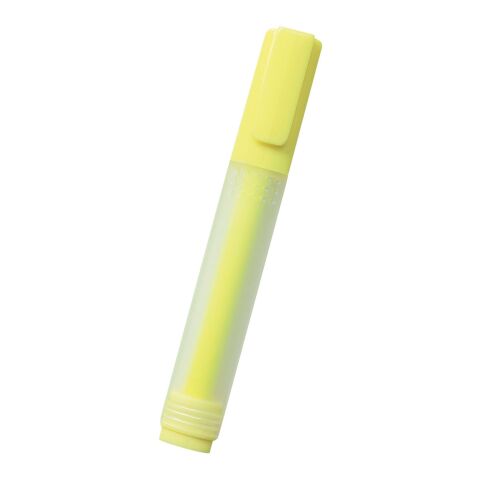 Frosted Barrel Highlighter  Yellow | No Imprint | not available | not available