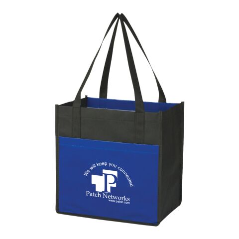 Lami-Combo Shopper Tote Bag Royal Blue | No Imprint | not available | not available