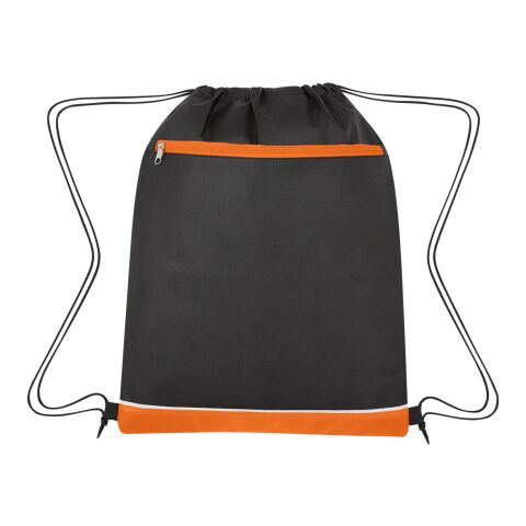 Non-Woven Bandura Drawstring Bag Orange | No Imprint | not available | not available