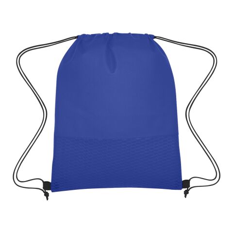 Wave Design Non-Woven Drawstring Bag Royal Blue | No Imprint | not available | not available