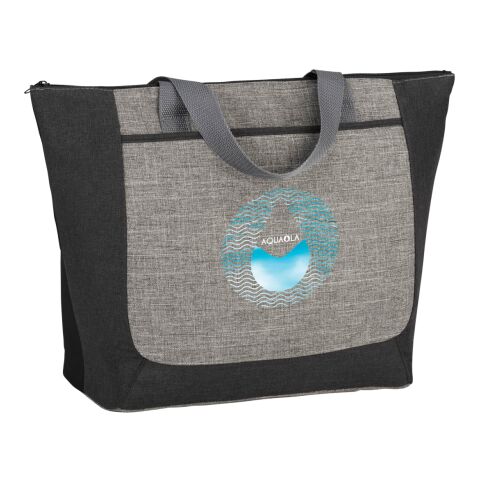 Reclaim Recycled Zippered Tote Graphite | No Imprint | not available | not available