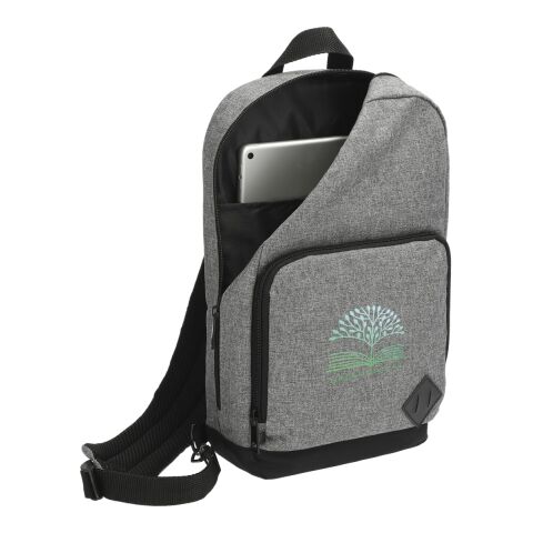 Graphite Deluxe Recycled Sling Backpack Graphite | No Imprint | not available | not available