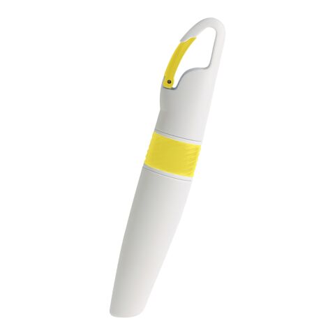 Carabiner Highlighter White Yellow | No Imprint | not available | not available