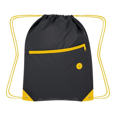Color Pop Drawstring Bag Yellow