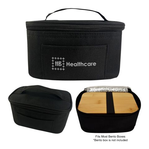 Insulated Bento Box Carrying Case Standard | Black | No Imprint | not available | not available