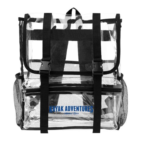Clear Buckle Backpack Black | No Imprint | not available | not available