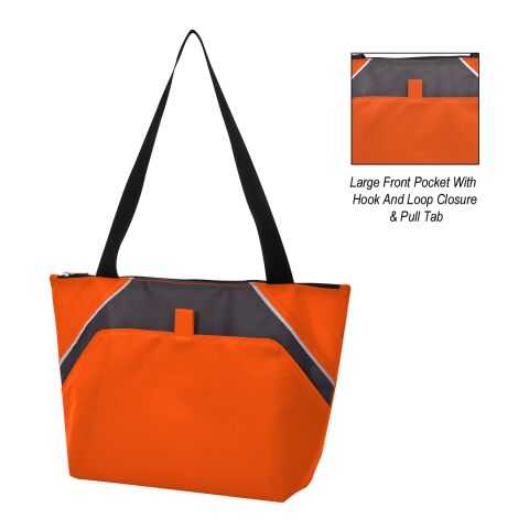 Island Breeze Lunch Cooler Bag Orange with White | No Imprint | not available | not available