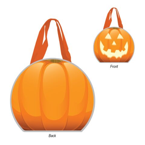 Reflective Halloween Pumpkin Tote Bag Orange | No Imprint | not available | not available