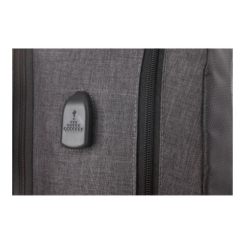 Overland 17&quot; TSA Computer Backpack w/ USB Port Charcoal | No Imprint | not available | not available