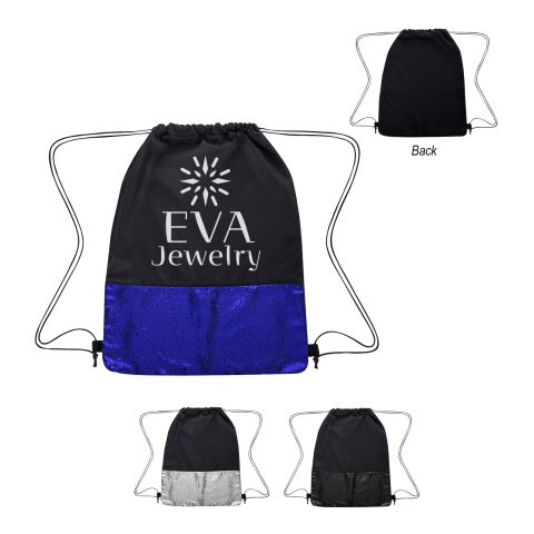Sequin drawstring backpack 2025