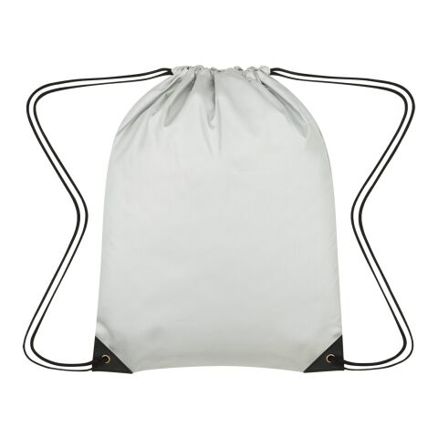 Celestial Reflective Drawstring Bag Silver | No Imprint | not available | not available