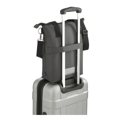 Repreve® Ocean Computer Tote Charcoal | No Imprint | not available | not available