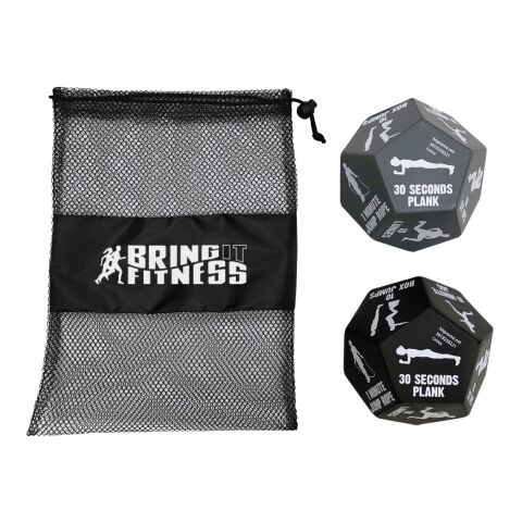 Fitness Fun Dice Game Black with Red | No Imprint | not available | not available