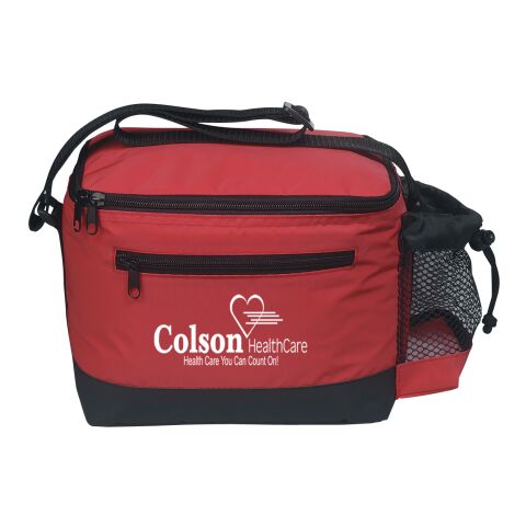 Six Pack Kooler Bag Red