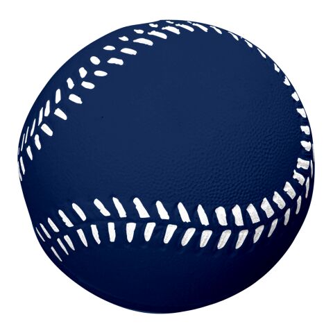 Baseball Shape Stress Reliever Navy Blue | No Imprint | not available | not available