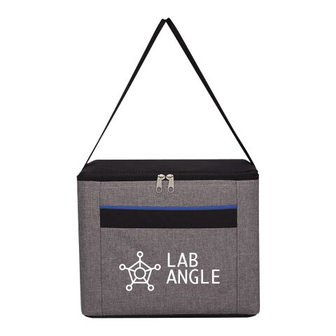 Brighton Heathered Kooler Bag Standard | Gray/Royal Blue | No Imprint | not available | not available