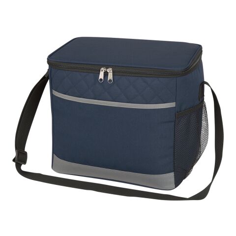 Carter Quilted Cooler Bag Navy