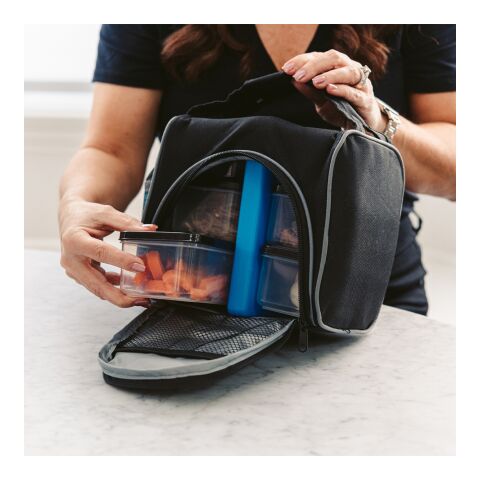 Prep &amp; Chill Lunch Cooler With Container Set Gray | No Imprint | not available | not available