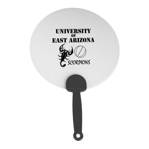 Plastic Hand Fan Black | No Imprint | not available | not available