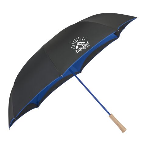 48" Recycled  Manual Inversion Umbrella Royal Blue | No Imprint | not available | not available