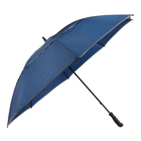 62" RPET Golf Umbrella w/ Reflective Trim Navy | No Imprint | not available | not available