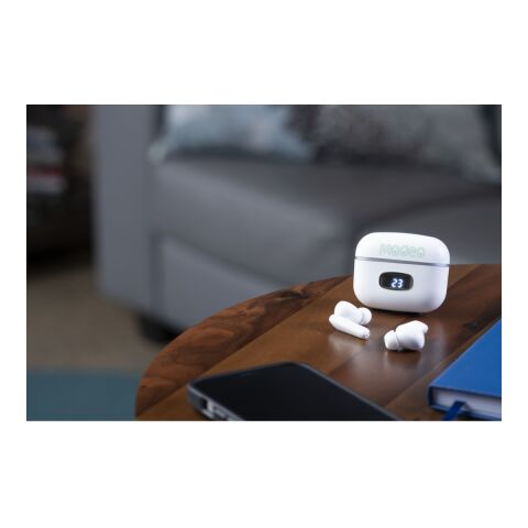 Solekick™ True Wireless Auto Pair Earbuds White | No Imprint | not available | not available