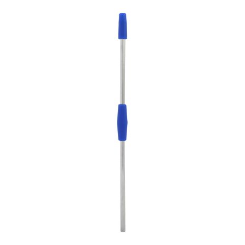 2-Piece Stainless Steel Straw Kit Royal Blue | No Imprint | not available | not available